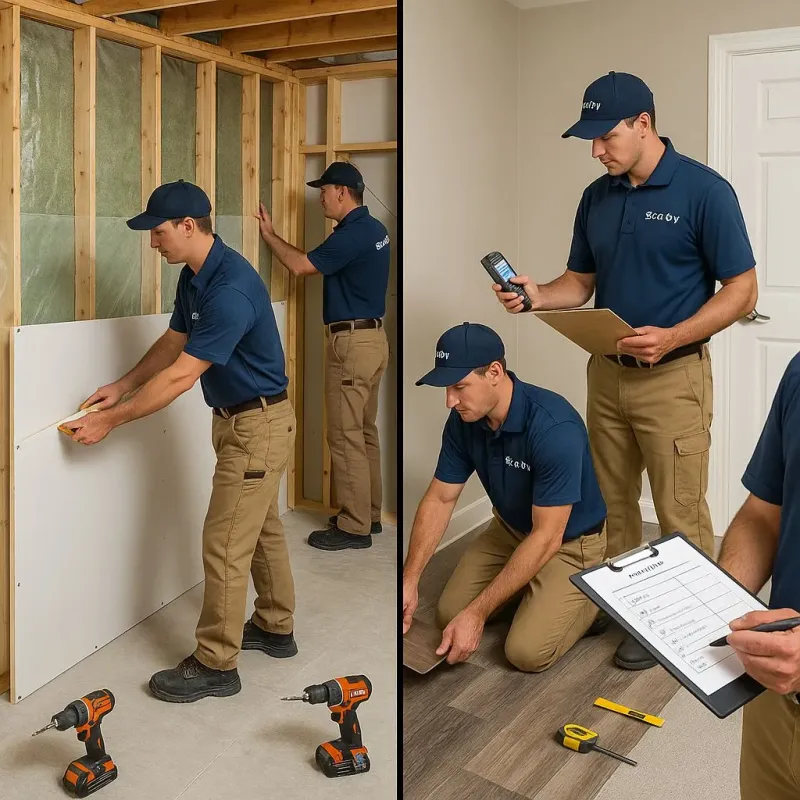 Repairs and Reconstruction process in West Laurel, MD