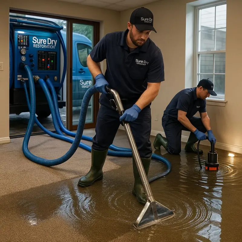 Water Extraction and Removal process in West Laurel, MD